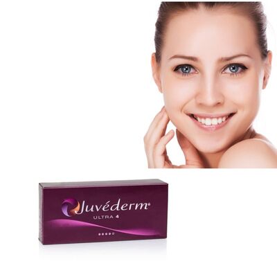 Kıvrım Düzeltme Juvederm Dermal Filler Hyaluronik Asit Enjekte edilebilir Gel Uzun Süren Yumuşatıcı Tedavi