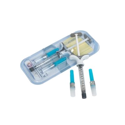Hassas Juvederm Dermal Dolgu Çapraz Bağlı Hyaluronik Asit Uzun Ömürlü Yüz Hacmi Restorasyonu