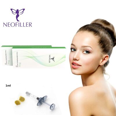 Şeffaf Hyaluronik Asit Dermal Filler 24mgml Konsantrasyon Enjeksiyon Alanı Yüz Profesyonel ve Cilt Yenilenme Tedavileri için Uygun