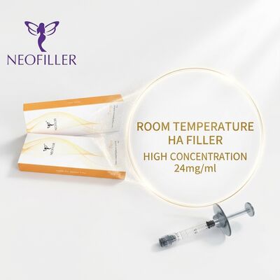 Biyouyumlu Hyaluronik Asit Kullanılarak 8 ila 15 Ay Süreyle 1ml Şırınga Hacmi ile Hyaluronik Asit Dermal Dolgu