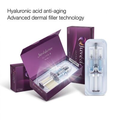 USA Origin Juvederm Dermal Filler Gel Formülasyonu, sorunsuz dağıtım için DHL UPS FEDEX Nakliye Seçenekleri ile