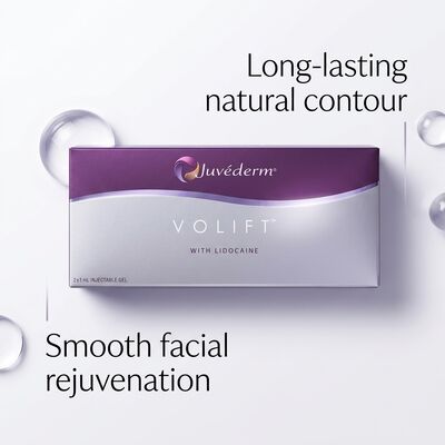 Volume 2 kez 1ml Juvederm Voluma Filler Orta Yüzün Hacim Arttırılması ve Geliştirilmiş Yüz Hatları için Yaşlanma Karşıtı Yüz Dolgusu