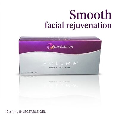 Güvenlik Juvederm Ultra Plus Filler 1ml 2Syringes Hyaluronik Asit Enjekte edilebilir Gel Yüz Kontürü ve kırışıklık azaltma için