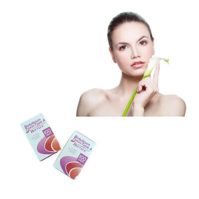 Yüz kırışıklığı yumuşatma ve cilt geliştirme için A tipi 100 u profesyonel dozaj formu.