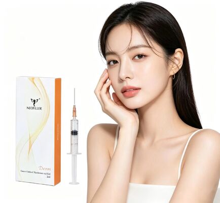 Neofiller 2 Yıllık Geçerlilik Hyaluronik Asit Dermal Filler Kolay Çalıştırılabilir Enjekte edilebilir Gel Yüz Kontürünü Artırma