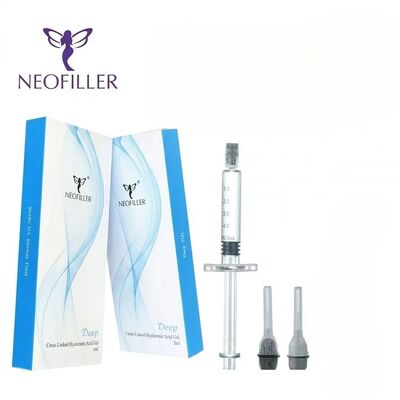 Dermal dolgu Deep Line Anti- kırışıklık Hyaluronik Asit Enjekte edilebilir Gel Dudak Büyütme Yüz Hacimini Yeniden