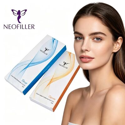 Neofiller Çapraz Bağlı Hiyaluronik Asit Dermal Dolguyu Enjekte edilebilir Gel Çene Dudak Dolguları Yüz Haciminin Artması