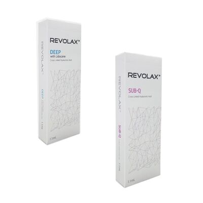 Revolax Fine Deep Sub Q Enjekte edilebilir Hiyaluronik Asit Deri Doldurucu Dudak için