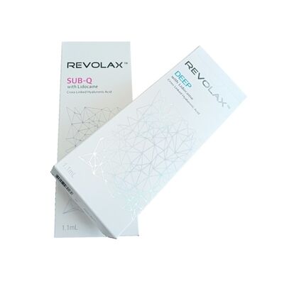 Revolax Fine Deep Sub Q Enjekte edilebilir Hiyaluronik Asit Deri Doldurucu Dudak için