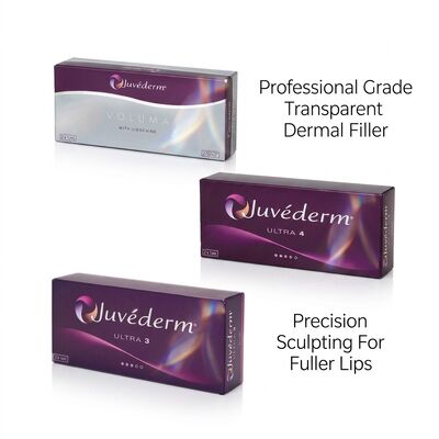 Plastik Cerrahi Juvederm Dermal Dolgu Konsantrasyonu 20mgMl Uzun Ömür 9-12 Ay Yüz Hatlarını İyileştirme ve Cilt Gençleştirmeye Uygun