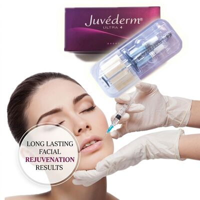Jel Juvederm Dermal Filler 1ml Şırınga Yüz Enjeksiyon Bölgesi Yüz Gençleştirme ve Hacim Restorasyon Prosedürleri İçin İdeal
