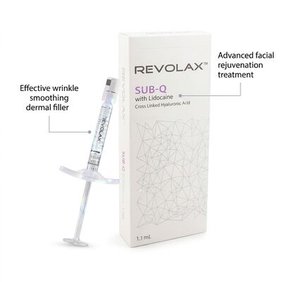 Dermal Filler Hyaluronik Asit İçeren Kıvrım Geri Doldurucu Filler Kıvrım Kaldırma ve Cilt Dokusunu Artırma