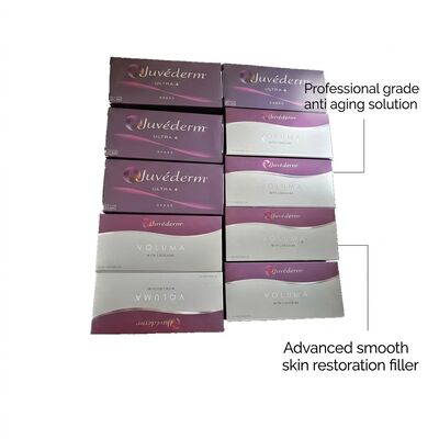 Şırınganın Cüceri 1 ml şırınga Juvederm Dermal Filler Güvenlik sunar Süresi 9 ila 12 ay Cilt gençleştirme için idealdir