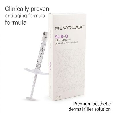 24mgml Revolax Dermal Dolgu Enjeksiyonu Derinlik Ortadan Derine Dermis Konsantrasyonu Yüz Hacmi Geliştirme İçin 20 Mgml Çözüm
