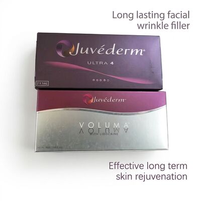 Klinikler Juvederm Ultra Plus Filler 1ml Şırınga Hacim Dermal Filler Enjekte edilebilir Yüz kırışıklıkları ve hacim restorasyonu tedavisi