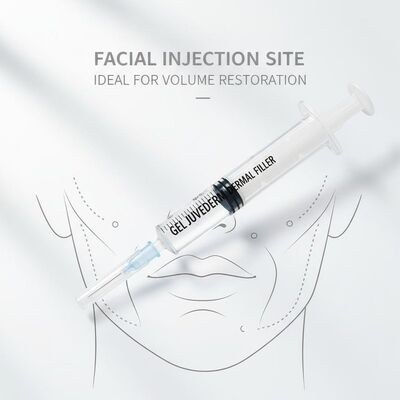 Jel Juvederm Dermal Filler 1ml Şırınga Yüz Enjeksiyon Bölgesi Yüz Gençleştirme ve Hacim Restorasyon Prosedürleri İçin İdeal