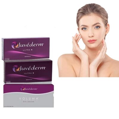 24 mg/ ml Juvederm Dudak Doldurucu Juvederm Ultra3 Ultra4 Hacim Enjekte edilebilir