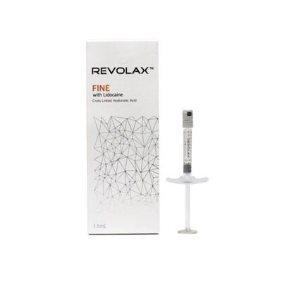 Yumuşak ve Elastik Revolax Dermal Filler Çapraz Bağlı Dermal Filler Uzun süreli yüz hacim ve kırışıklık tedavisi için idealdir