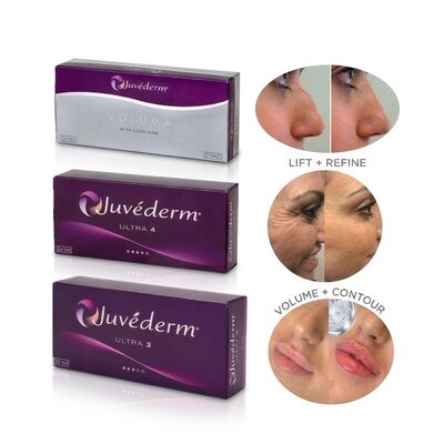 Juvederm Ultra 4 Burun Dolgusu Hyaluronik Asit Cerrahi Olmayan Rinoplasti Burun Şekillendirme İçin Dermar Dolgu