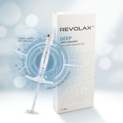 Revolax Deep Marionette Çizgisi Dolgusu Monofazik Hyaluronik Asit Dermal Dolgu Maddesi 1.1ml Ağız Köşesi Düzeltmesi İçin