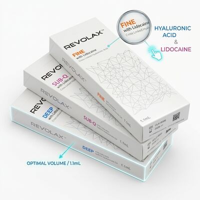 Revolax Deep Marionette Çizgisi Dolgusu Monofazik Hyaluronik Asit Dermal Dolgu Maddesi 1.1ml Ağız Köşesi Düzeltmesi İçin