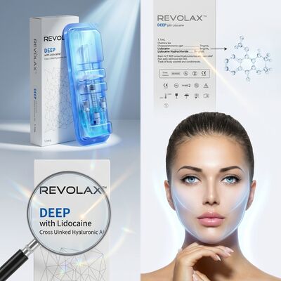 Revolax Sub-Q Çene Dolgusu Monofazik Hyaluronik Asit Dermal Dolgu 1.1ml Çene Kontürlemesi İçin