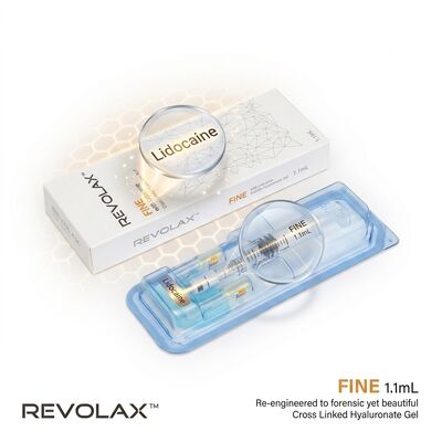 Revolax Derin Nasolabial Fold Filler Monofazik Çapraz Bağlı Hyaluronik Asit Dermal Filler 1.1ml 24mg/ml