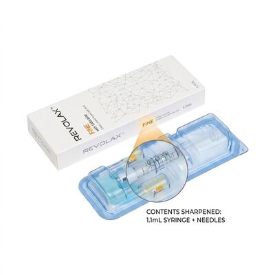 Revolax Fine Glabellar Filler Monofazik Hyaluronik Asit Dermal Filler 1.1ml Kaş çizgilerini düzeltmek için