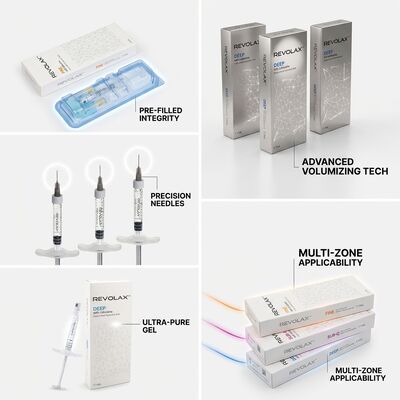 Revolax Fine Glabellar Filler Monofazik Hyaluronik Asit Dermal Filler 1.1ml Kaş çizgilerini düzeltmek için