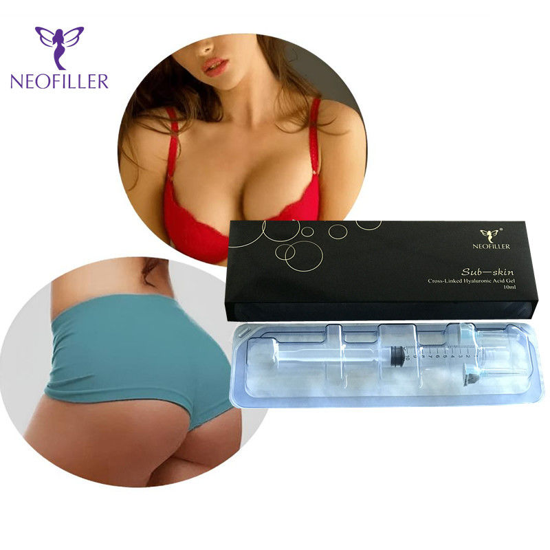 CE İşareti Kalça Çapraz Bağlantılı Ha Dolgu Hyaluronik Saf Ha Hyaluronik Asit 10ml 20ml