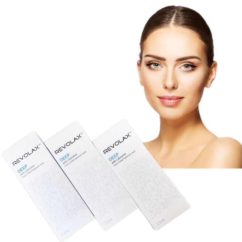 1.1ml Yüz Hattı Geri Getiren Gençlik Revolax Dermal Filler Çapraz Bağlantılı Hyaluronik Asit