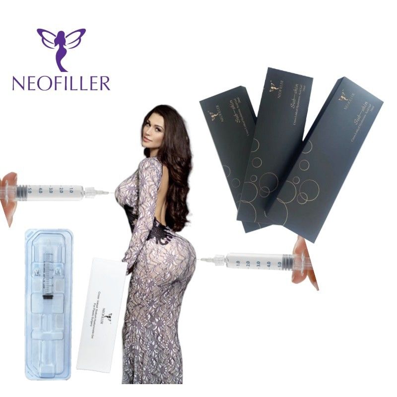 Çapraz Bağlı 24mg-ml Hyaluronik Asit Dermal Filler 20ml Enjekte edilebilir Gel Cerrahi olmayan Doğal Görünümlü Yüz Onarımı