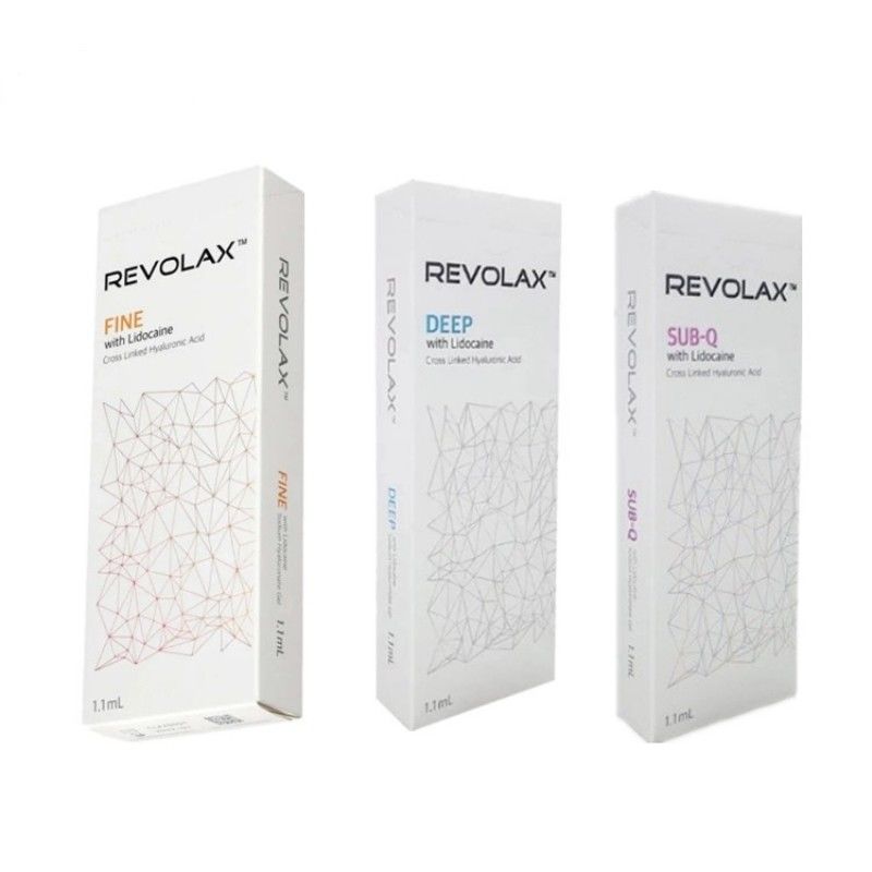 Yüz Hacimleri İçin Kore 1.1ml Revolax Çapraz Bağlantılı Dermal Dolgu Enjeksiyonu