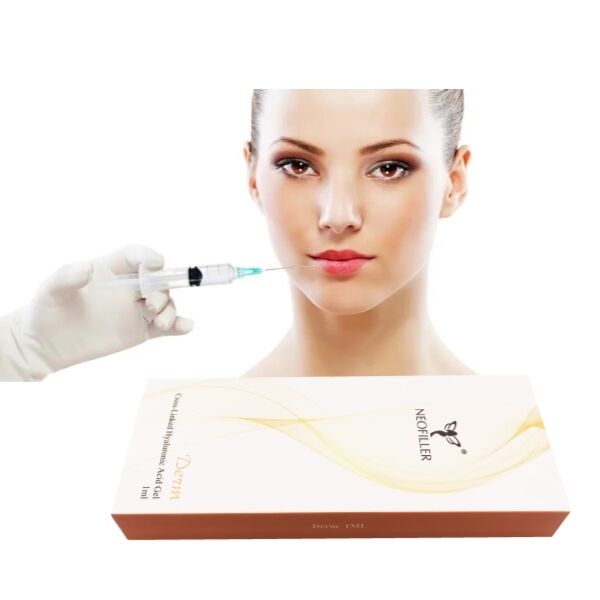 Neofiller 24mg-ml Hiyaluronik Asit Dermal Dolgu Enjekte edilebilir Gel 9-12 Ay Uzun ömür İpodermik Enjeksiyon Geliştirme