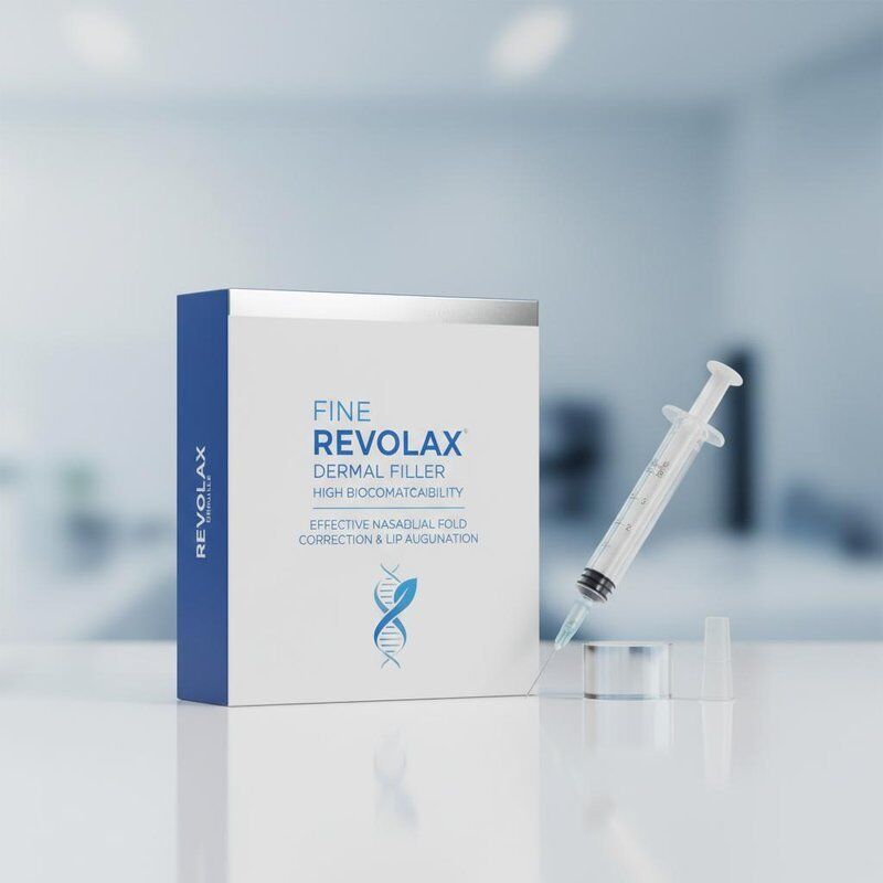 Etkili bir burun kıvrım düzeltmesi ve dudak büyütme için yüksek biyolojik uyumluluğu olan ince Revolax Dermal Filler