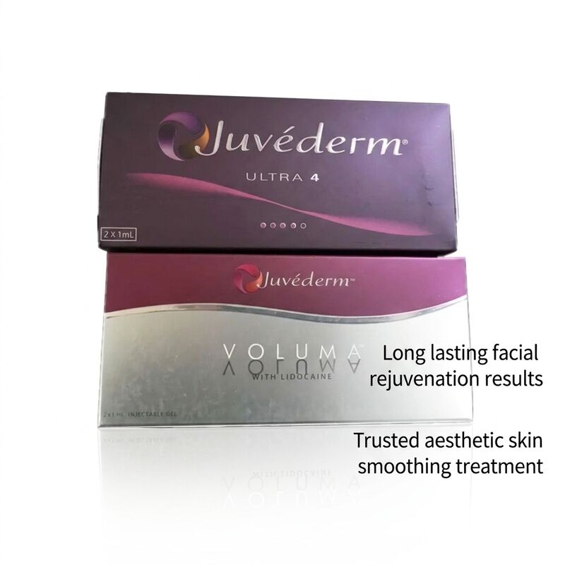 Jel Juvederm Dermal Filler 1ml Şırınga Yüz Enjeksiyon Bölgesi Yüz Gençleştirme ve Hacim Restorasyon Prosedürleri İçin İdeal
