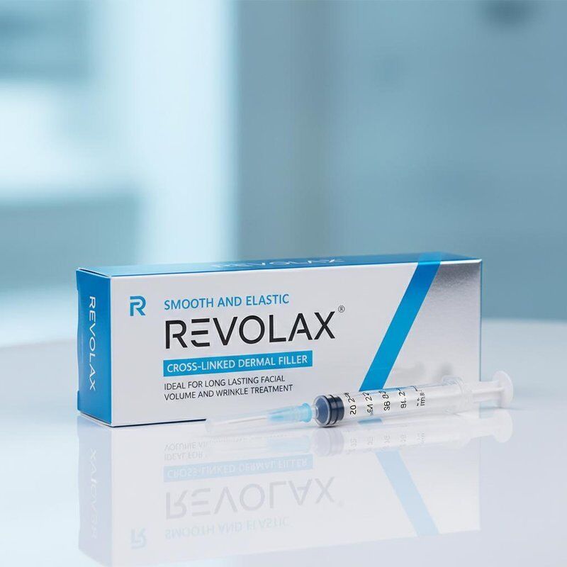 Yumuşak ve Elastik Revolax Dermal Filler Çapraz Bağlı Dermal Filler Uzun süreli yüz hacim ve kırışıklık tedavisi için idealdir