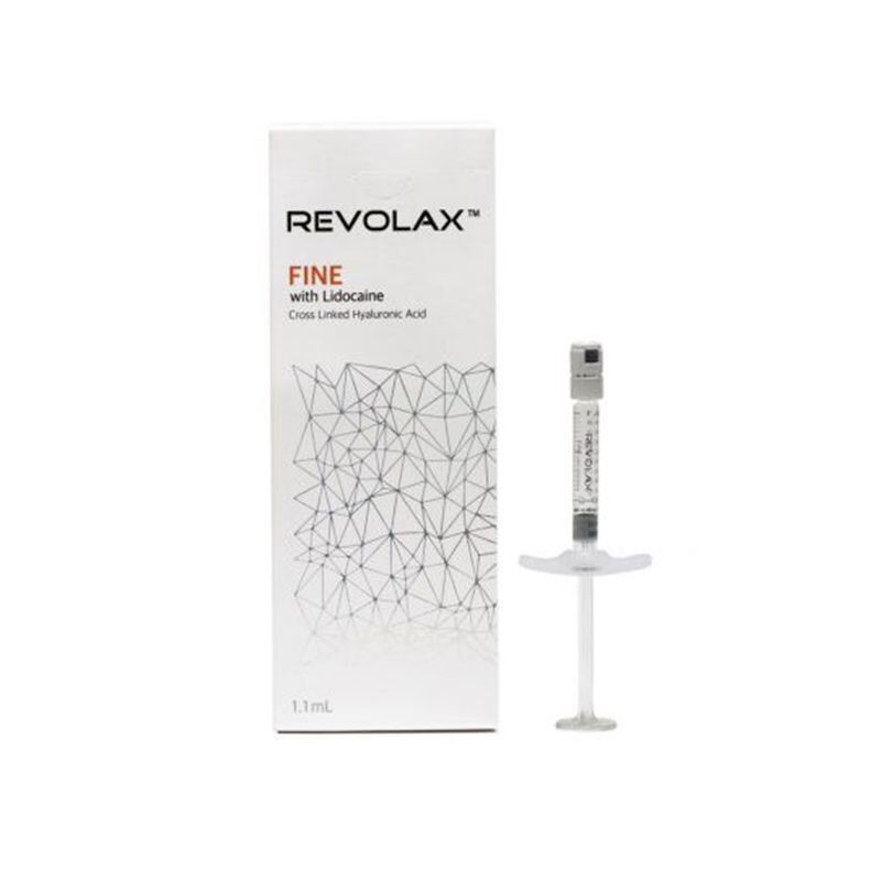 Yumuşak ve Elastik Revolax Dermal Filler Çapraz Bağlı Dermal Filler Uzun süreli yüz hacim ve kırışıklık tedavisi için idealdir