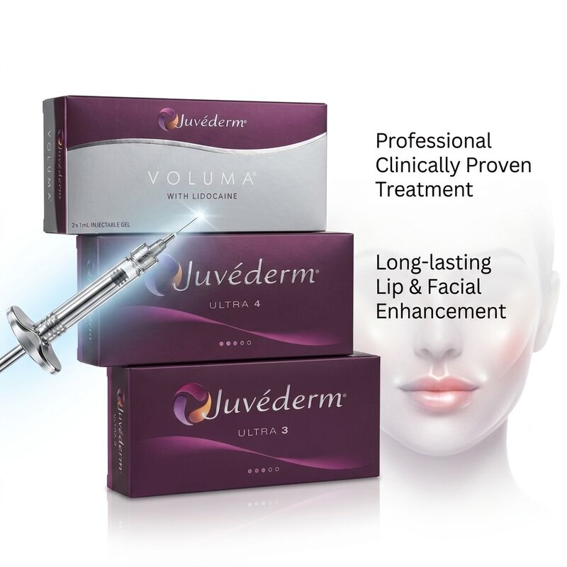 Juvederm Tam Yüz Dolgu Maddesi Hyaluronik Asit Dermal Dolgu Maddesi Toplam Yüz Hacmi Restorasyonu Yaşlanma Karşıtı