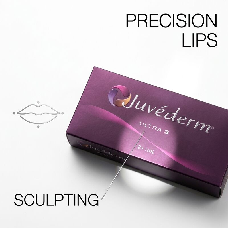 Juvederm Şakak Dolgusu Hyaluronik Asit Dermal Dolgu ile Temporal Boşluk Hacim Restorasyonu 24mg/ml